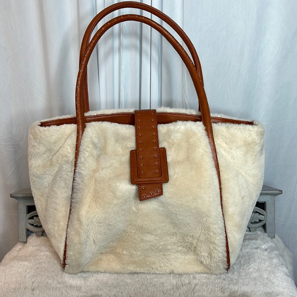 FFC New York Lawrence Shearling Tote -Large